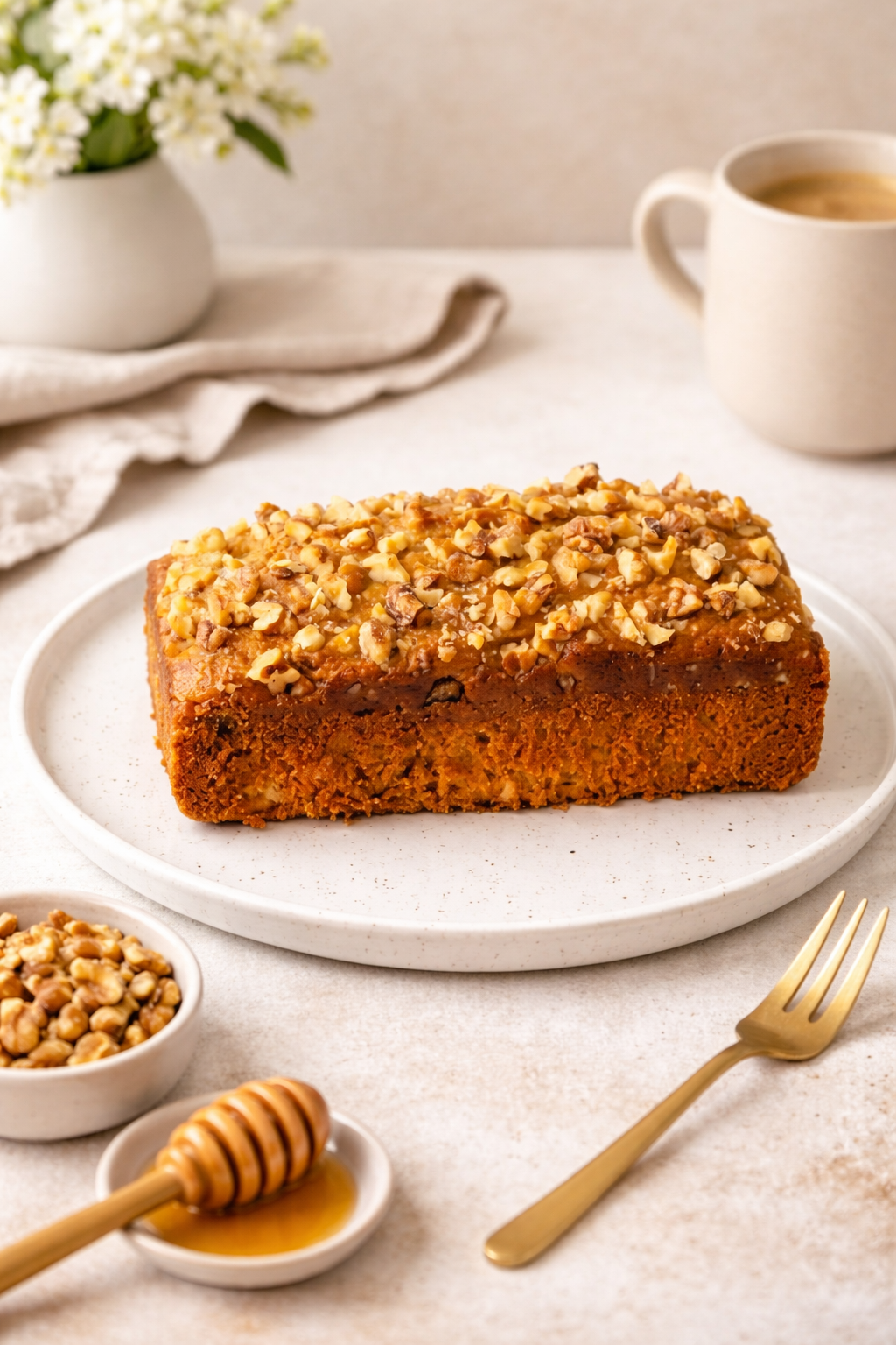 Walnut Banana Cake