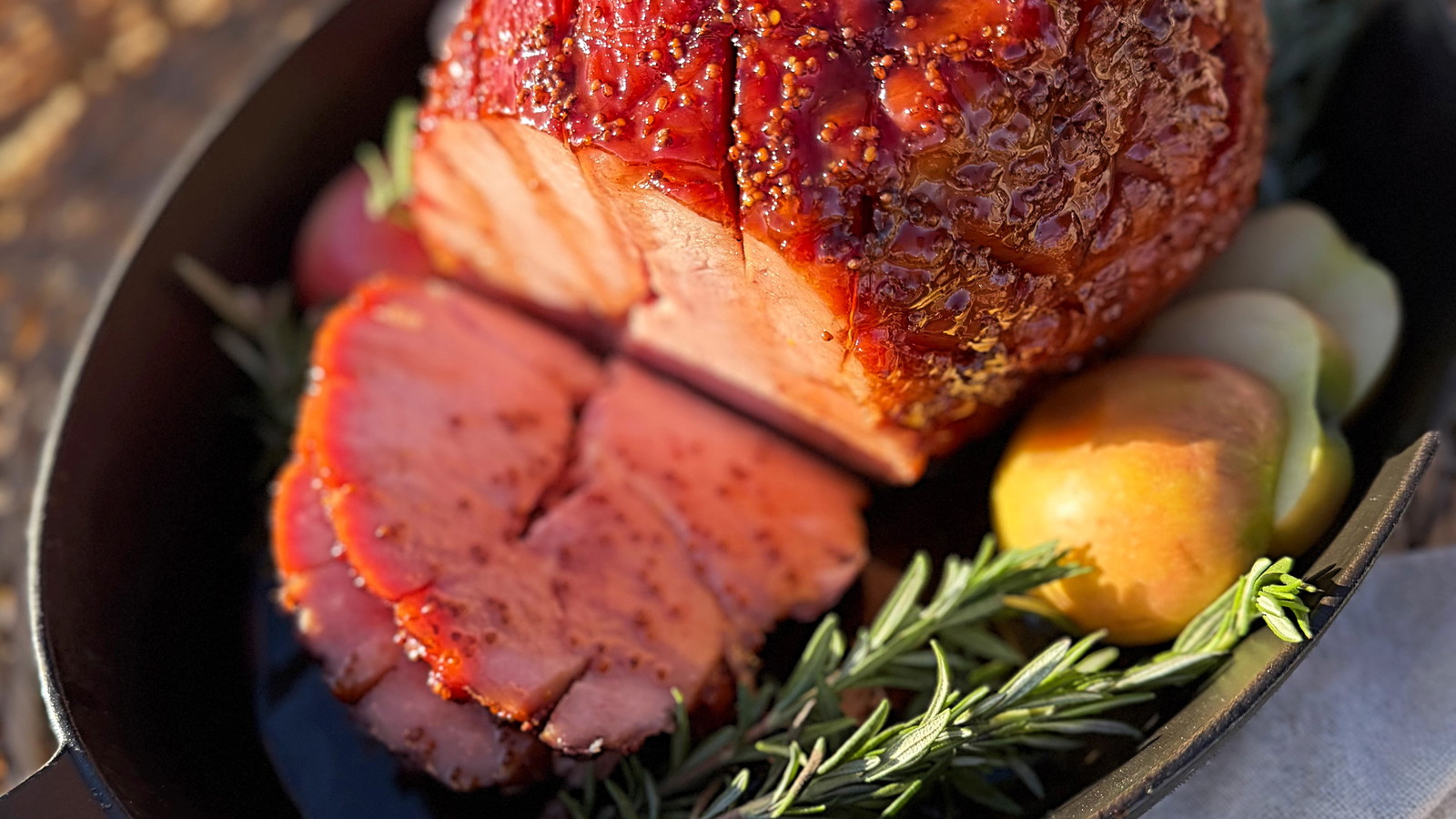 Brown Butter Spiced Ham