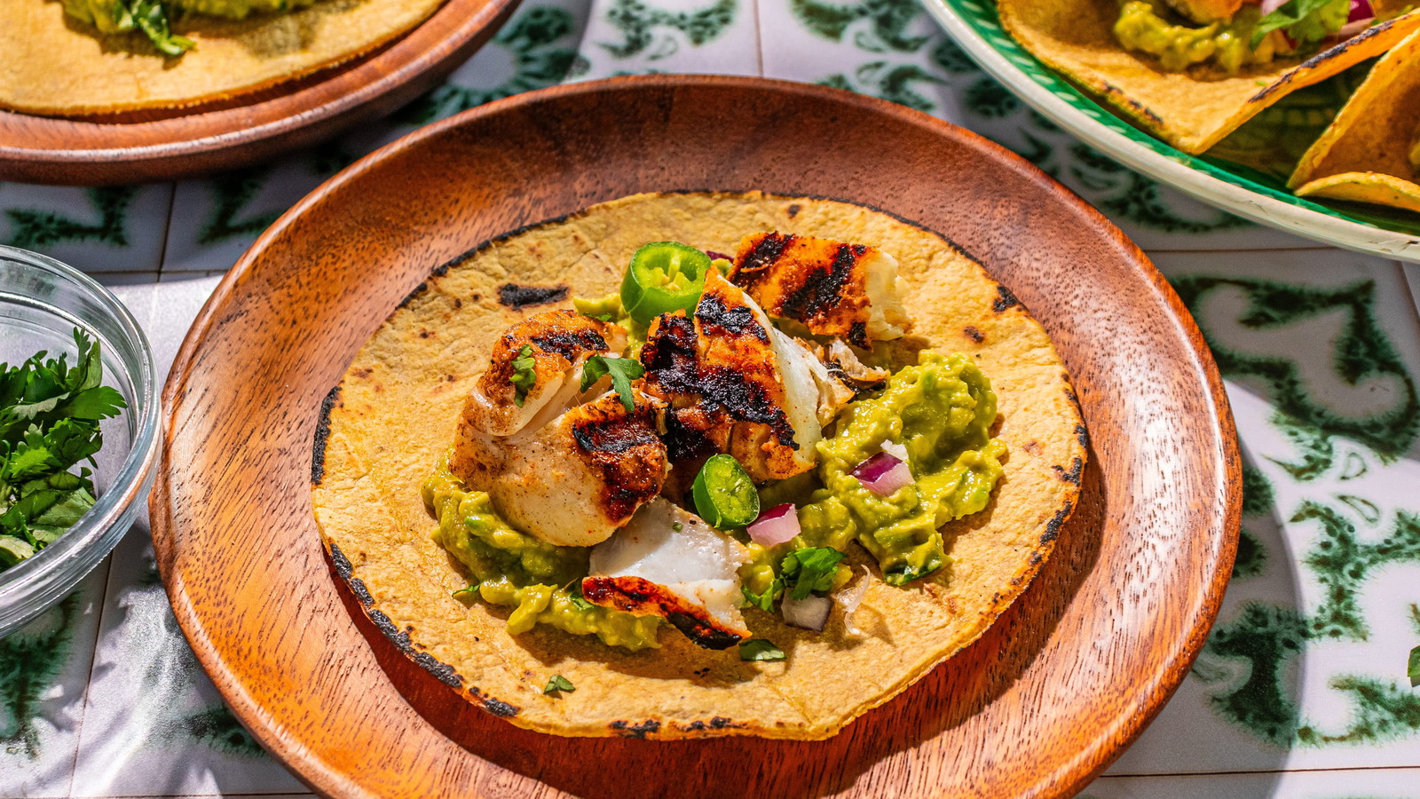 Image of Citrus Marinated Cod Tacos
