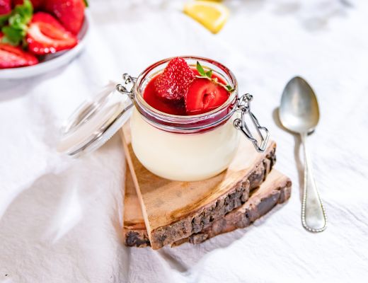 Image of Lemon Posset with Harry’s Berries