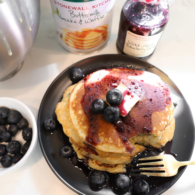 Wild Maine Blueberry Buttermilk Pancakes