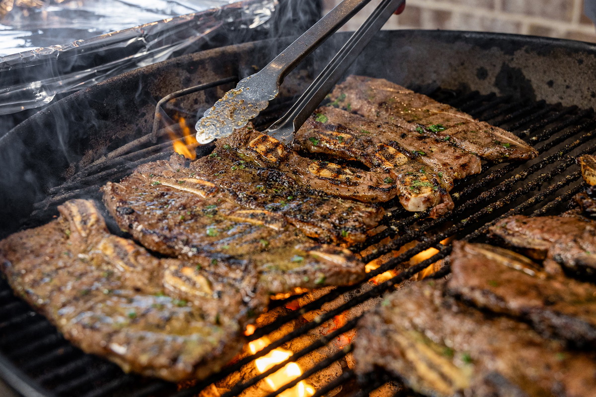 Greek-Style Flanken Beef Ribs
