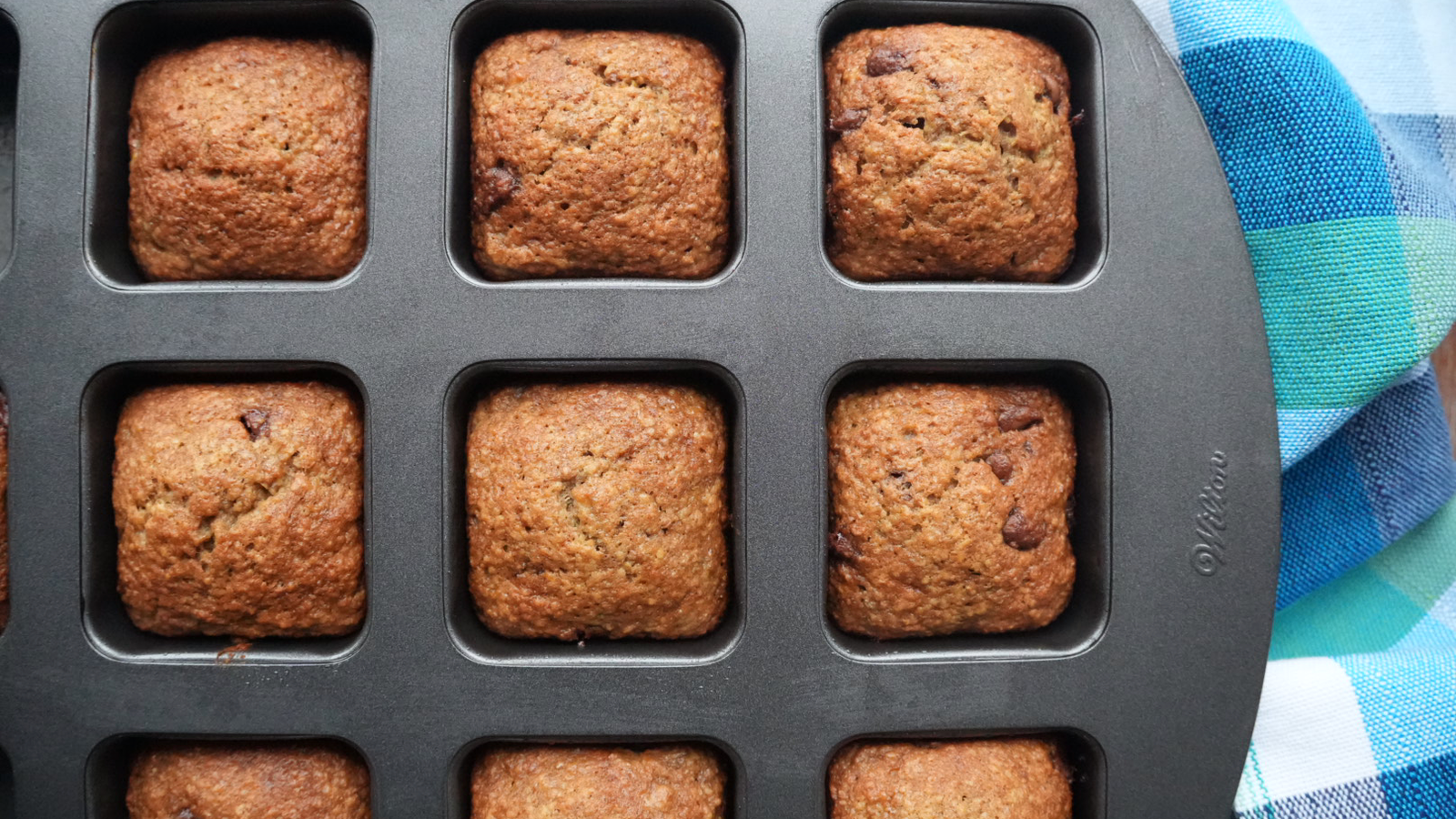 muffins aux bananes et germe de blé