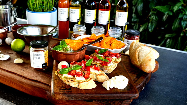 Image of Guacamole & Avocado Bruschetta