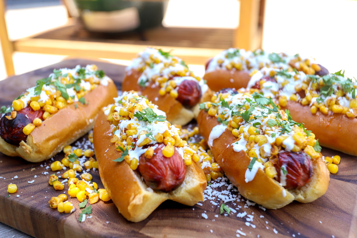 Elote Dogs
