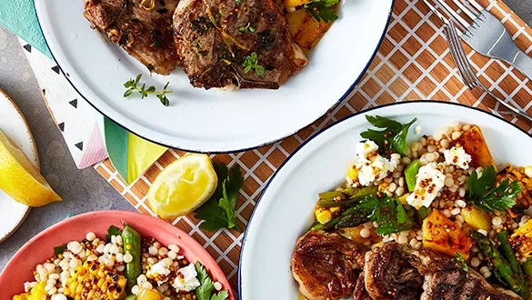 Image of Lemon And Thyme Lamb Loin Chops
