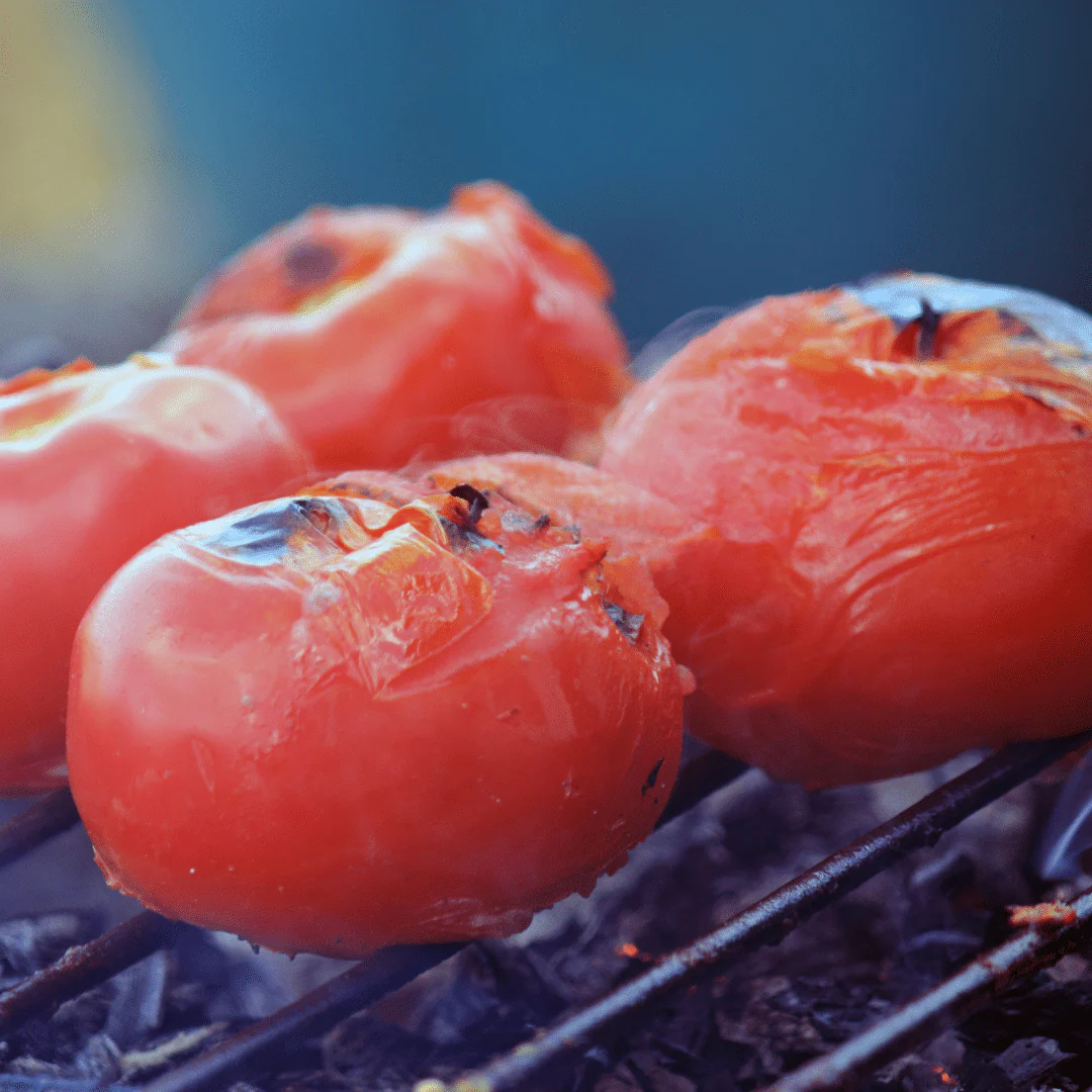 Tomaten steak met zwarte peper