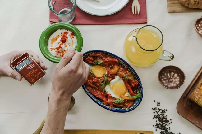 Shakshuka met kardemom