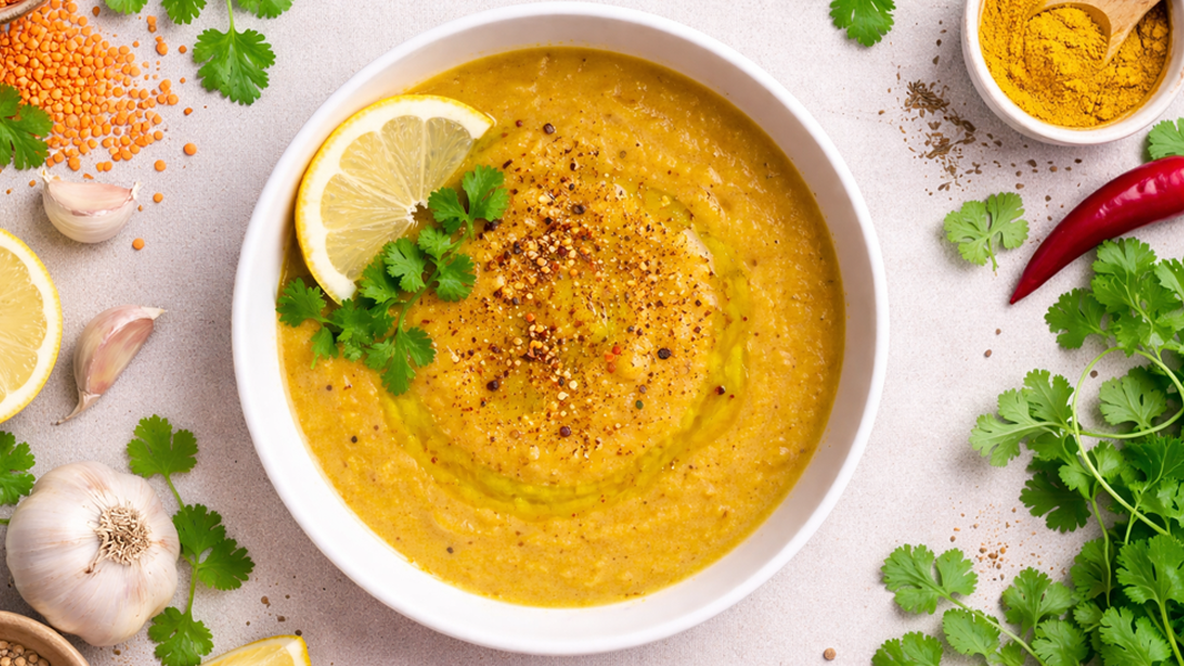 Image of Orientalische Linsensuppe – vegan