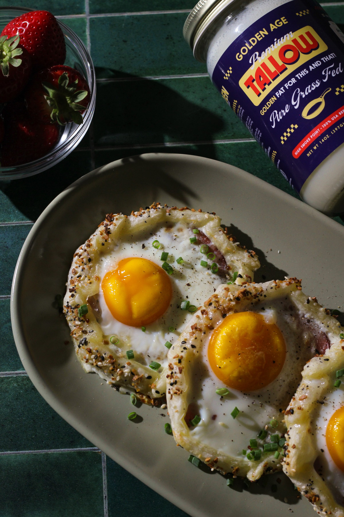 Beef Tallow Savory Ham & Egg Galettes