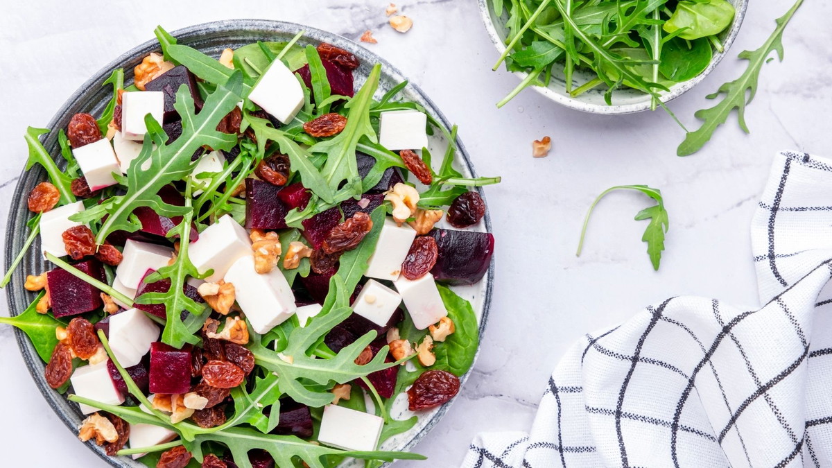 Arugula and Dried Tart Cherry Salad
