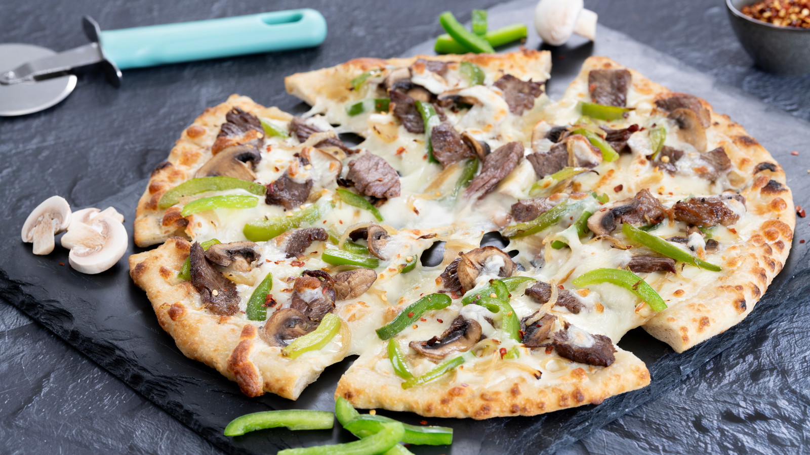 Image of The Ultimate Cooper® Cheesesteak Pizza​