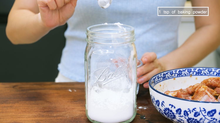 Image of Add 1/2 cup of cornstarch and 1 tsp of baking...