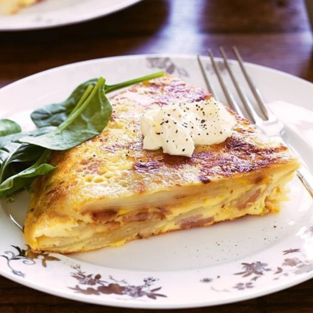Spianata & Potato Frittata