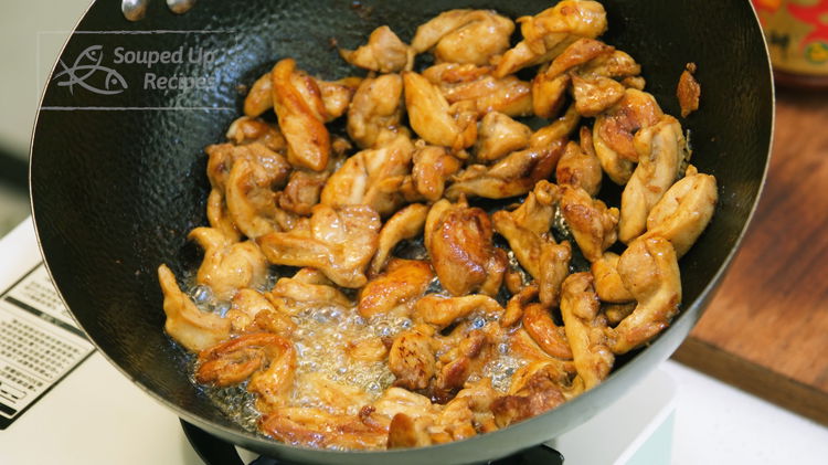 Image of Flip the chicken and brown the other side until all...