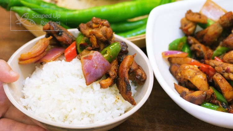 Image of Serve with white rice.