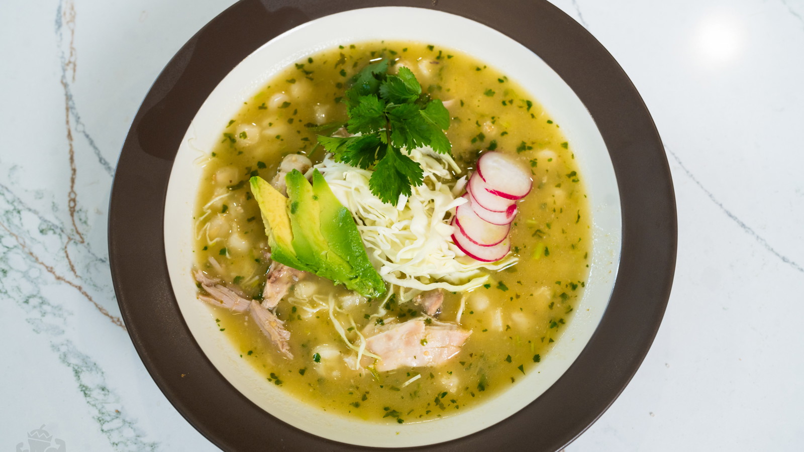 Green Chile Chicken Pozole