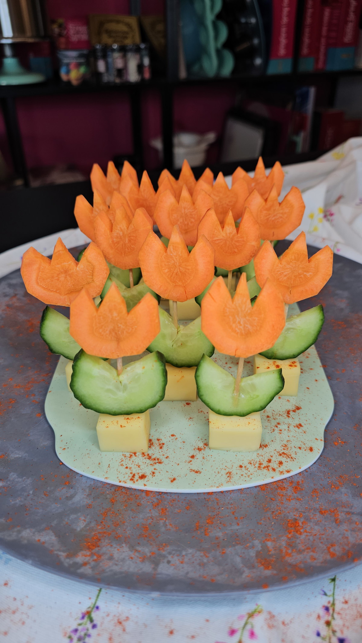 Essbare Tulpen – kreative Idee für den Osterbrunch