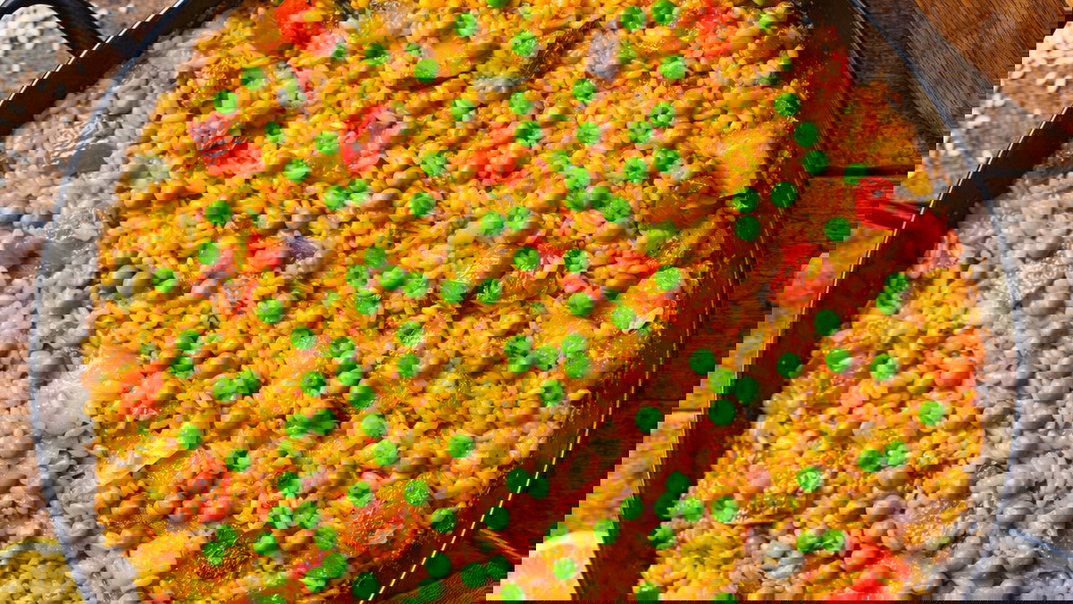 Image of Culinary Genie Vegetable Paella recipe