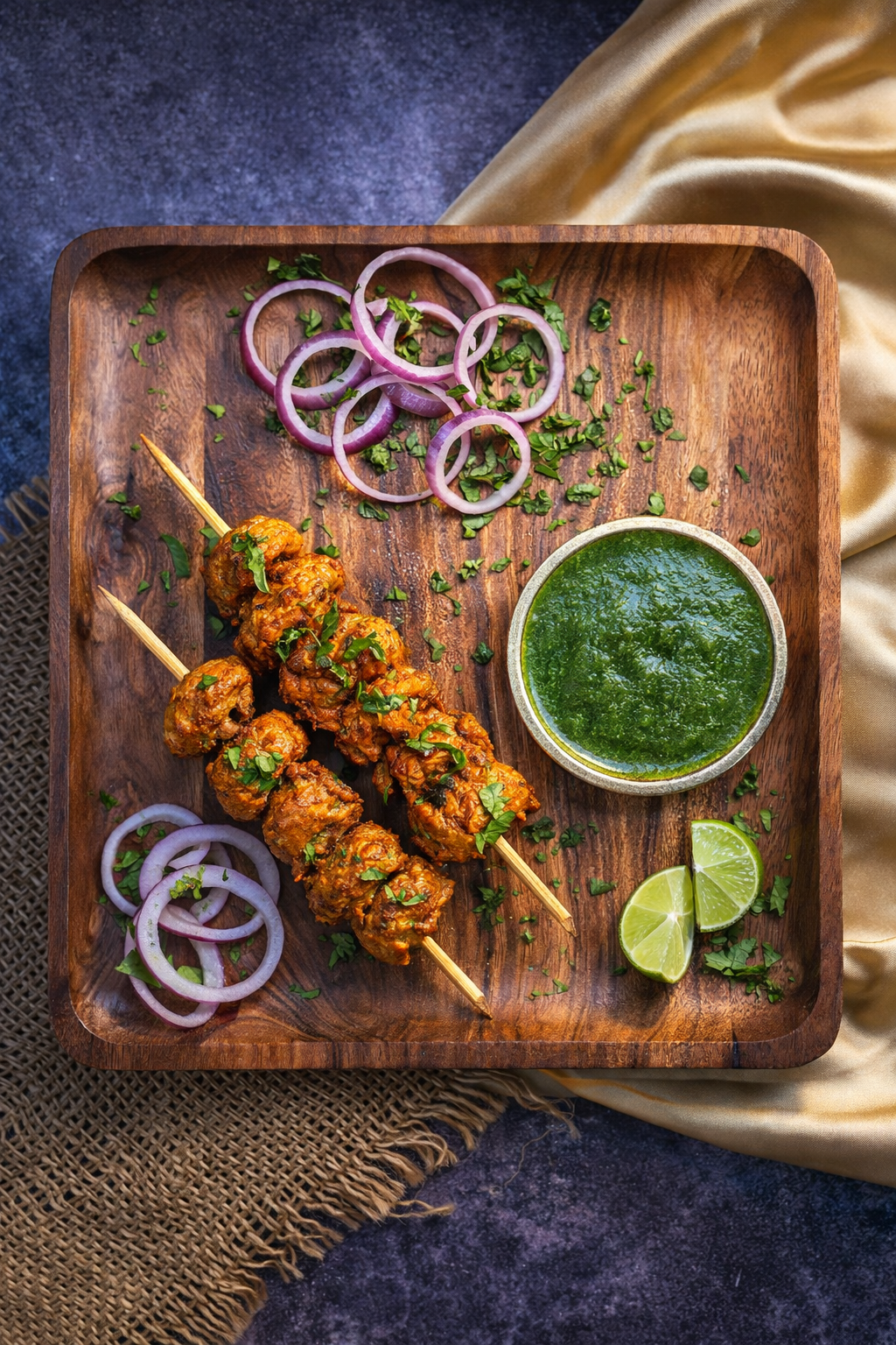 Tandoori mushroom