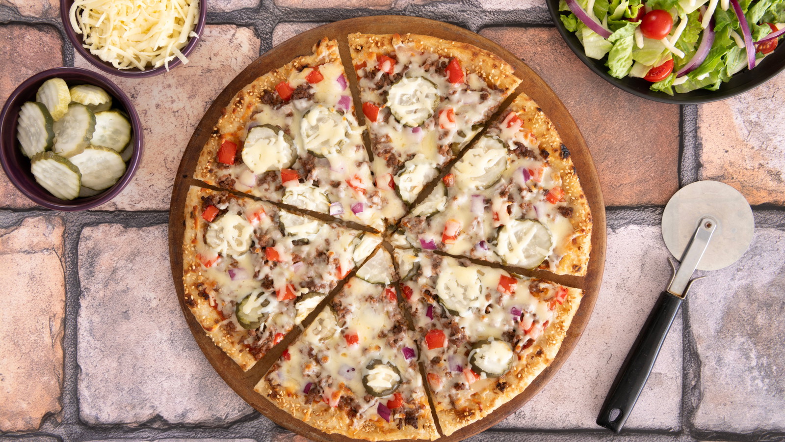 Image of Cooper® Cheeseburger Pizza