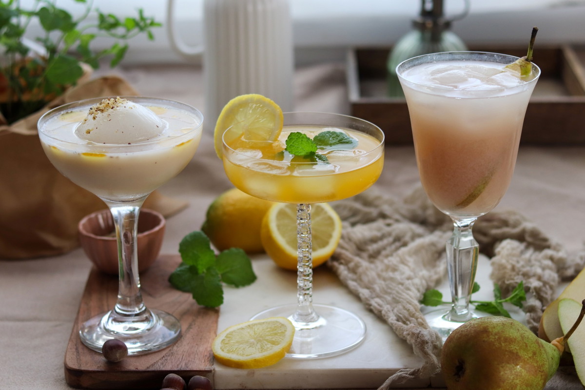 Alkoholfreier Nuss-Hafer Spritzz mit Haselnussöl