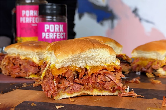 Image of Pulled Ham & Cheese Sliders