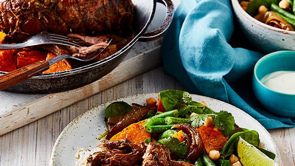 Image of Slow Cooked Lamb Leg