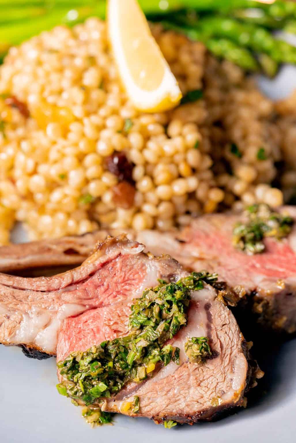 Double-cut Roasted Lamb Chops