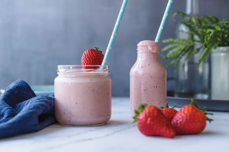 Aardbei Banaan Smoothie