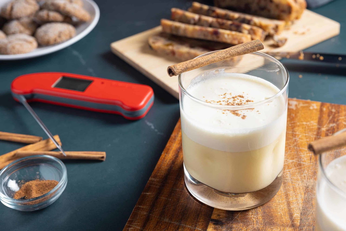 Rich Homemade Eggnog Recipe