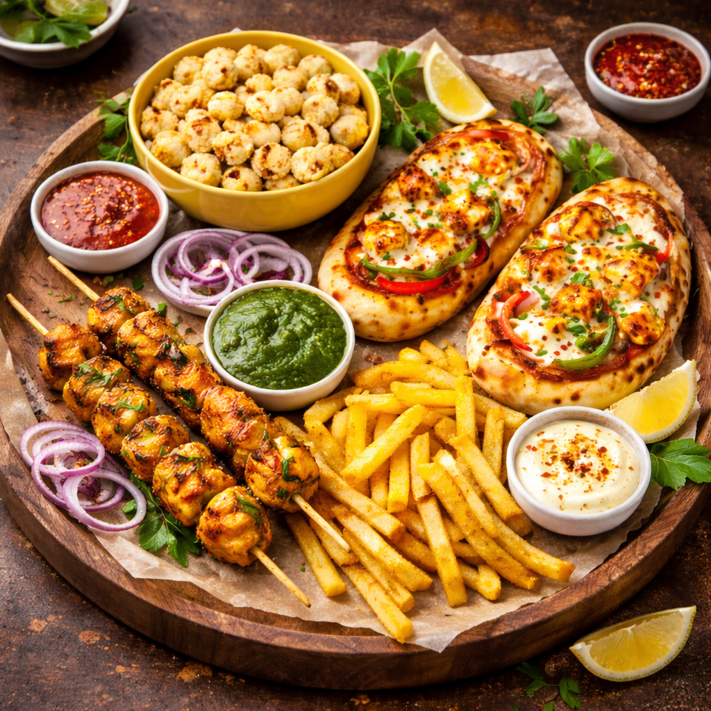 Air Fryer Snack Platter