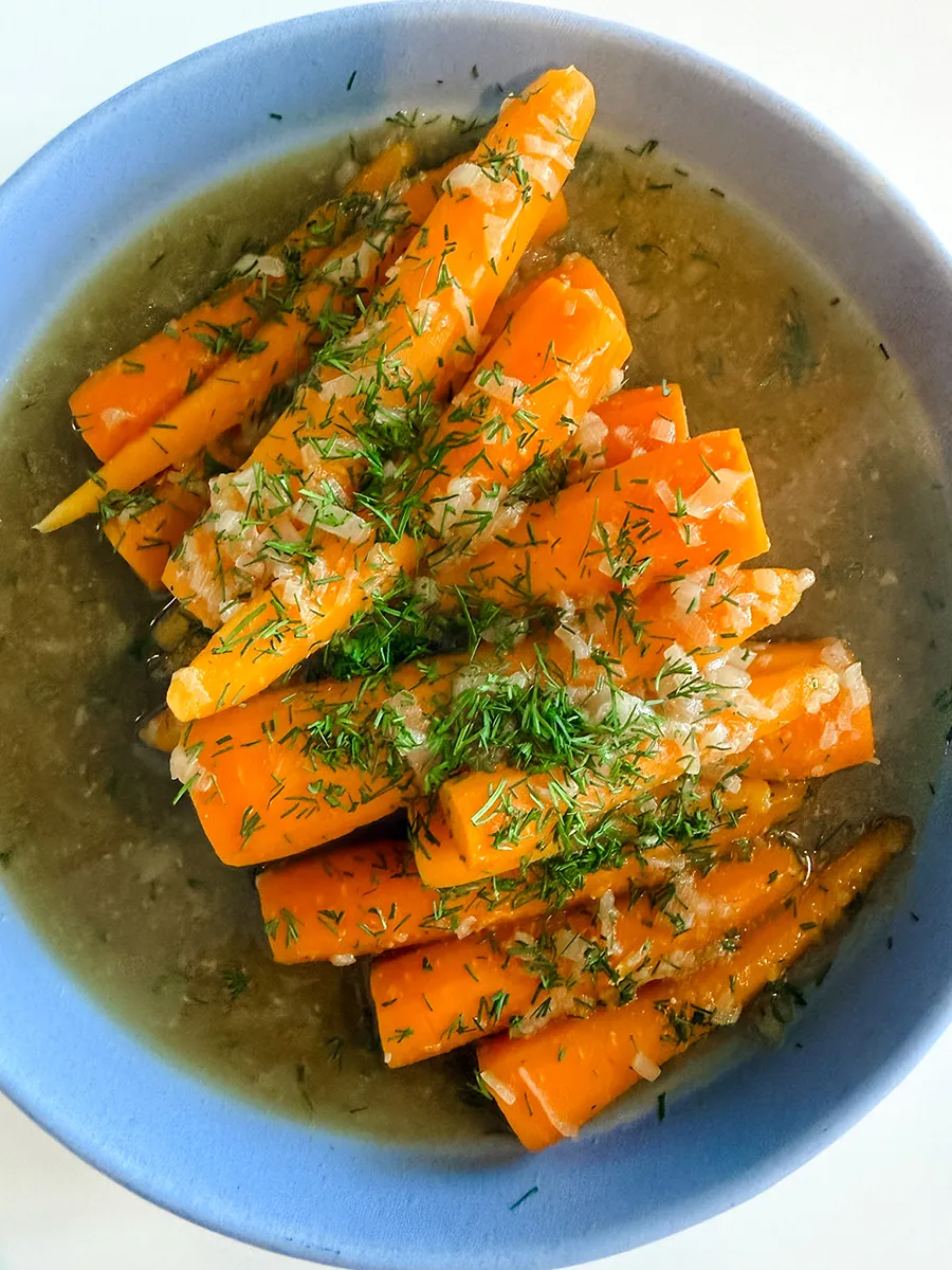 Chicken Soup Carrots
