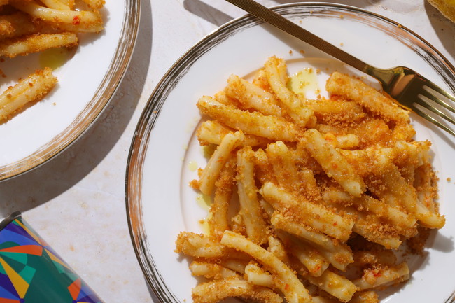 Image of Spicy Lemon Pasta with Crispy Breadcrumbs