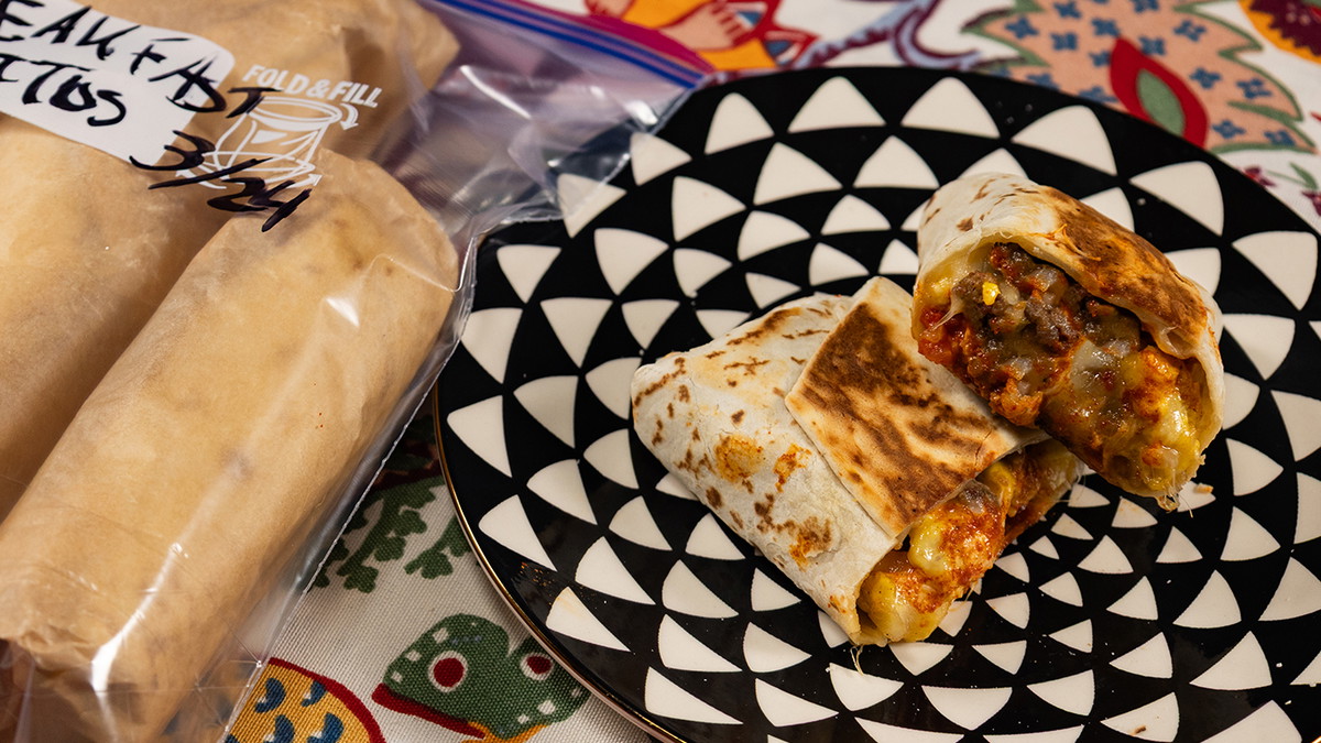 Freezer Ready Breakfast Burritos