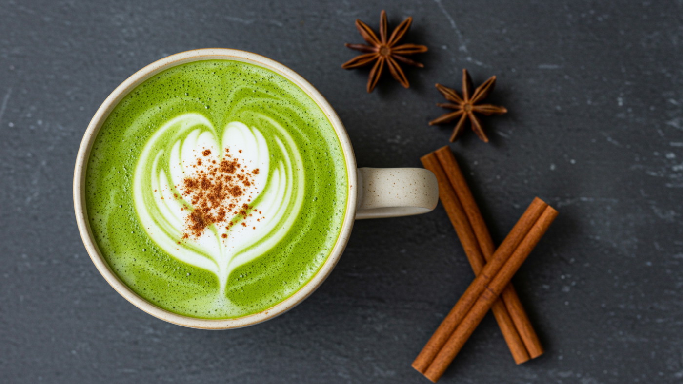 matcha chai latte