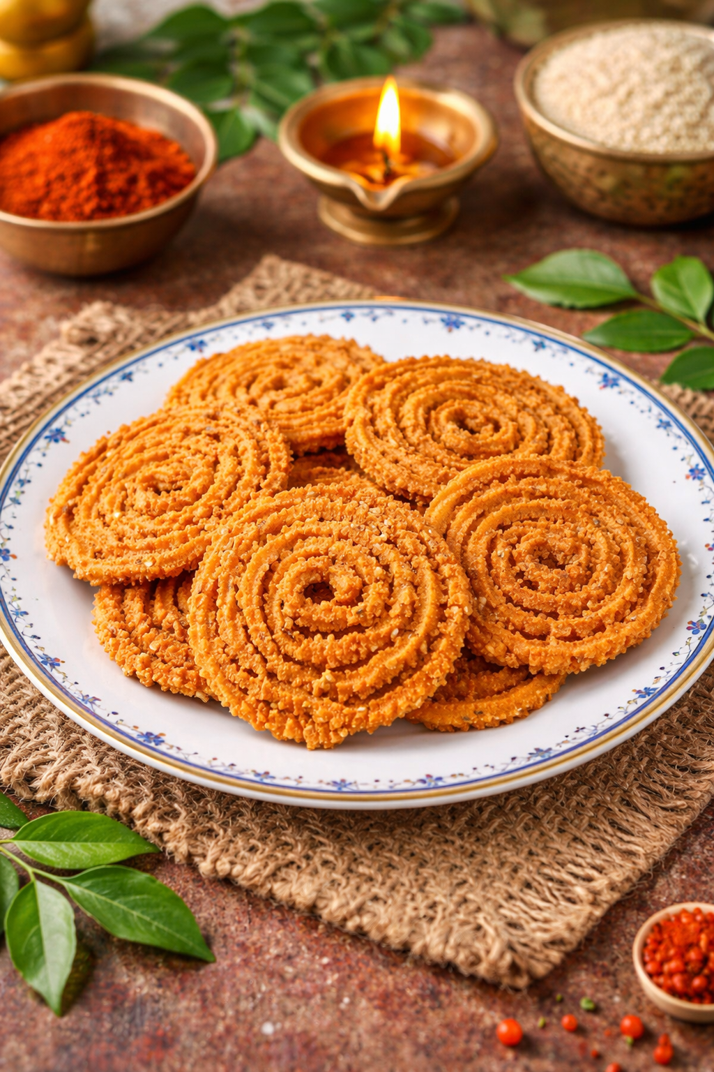 Chakli (Maharashtrian style)