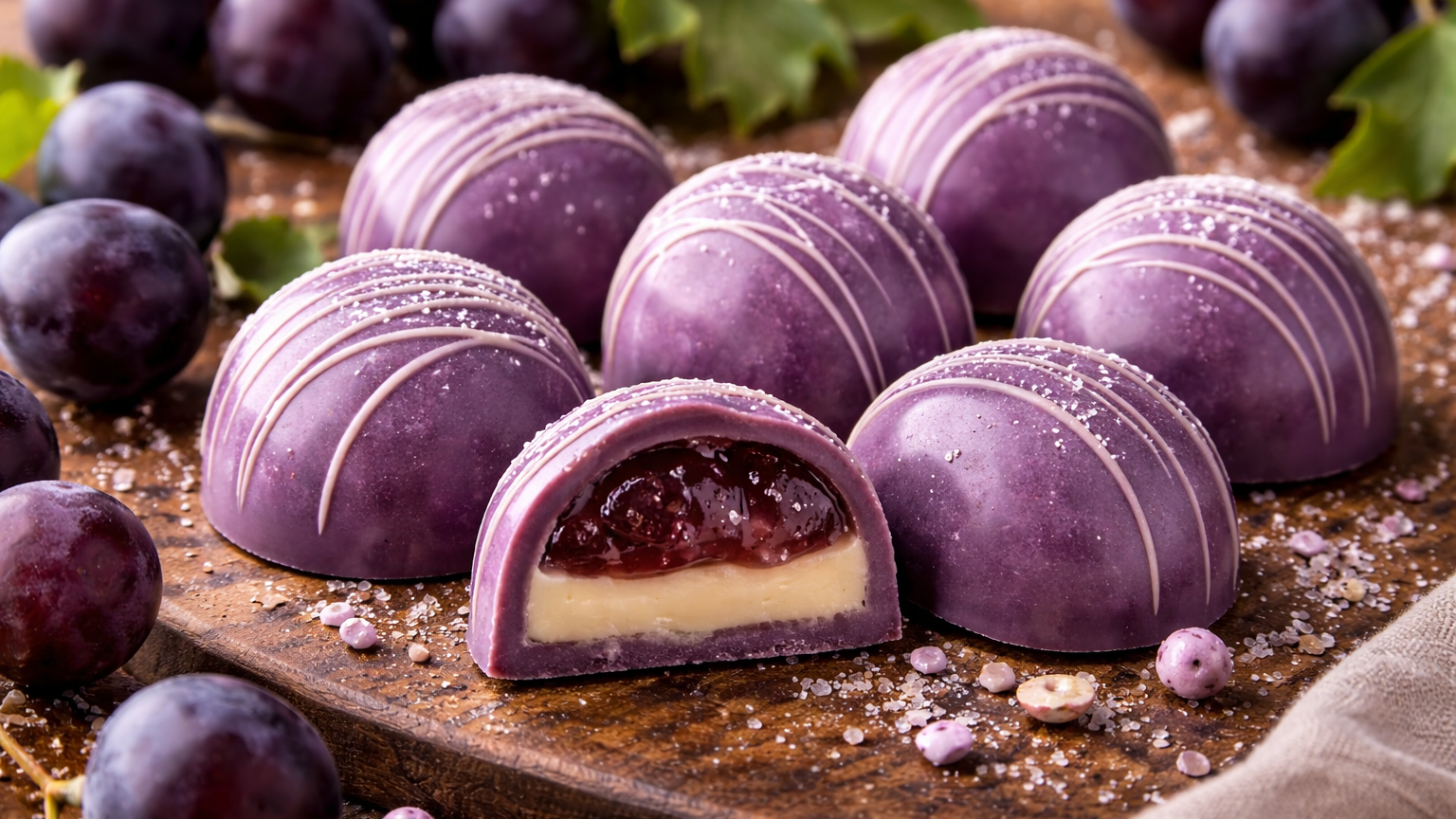 Grape Chocolate Bonbon Filling
