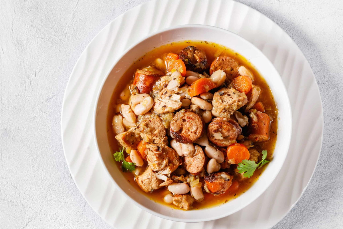 Home-Style Cassoulet Stew Recipe