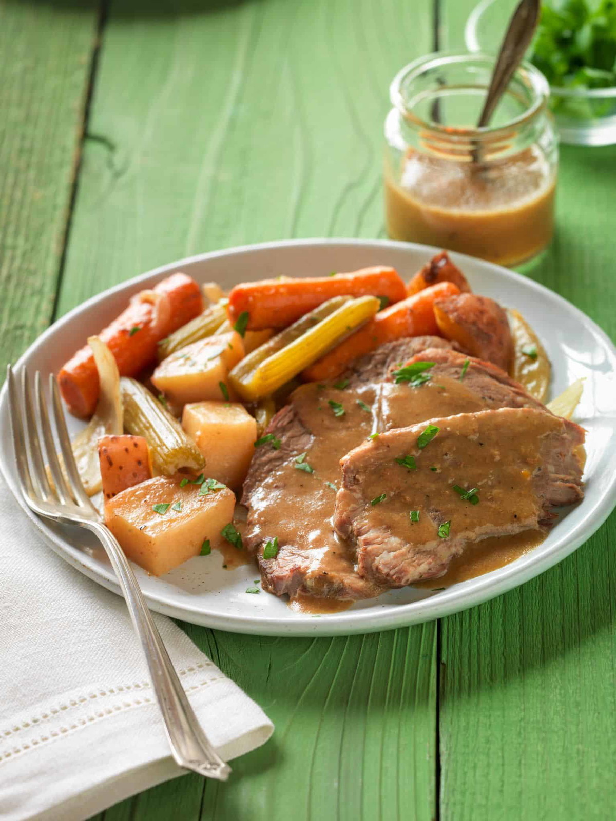 Irish-Inspired Beef Roast and Vegetables