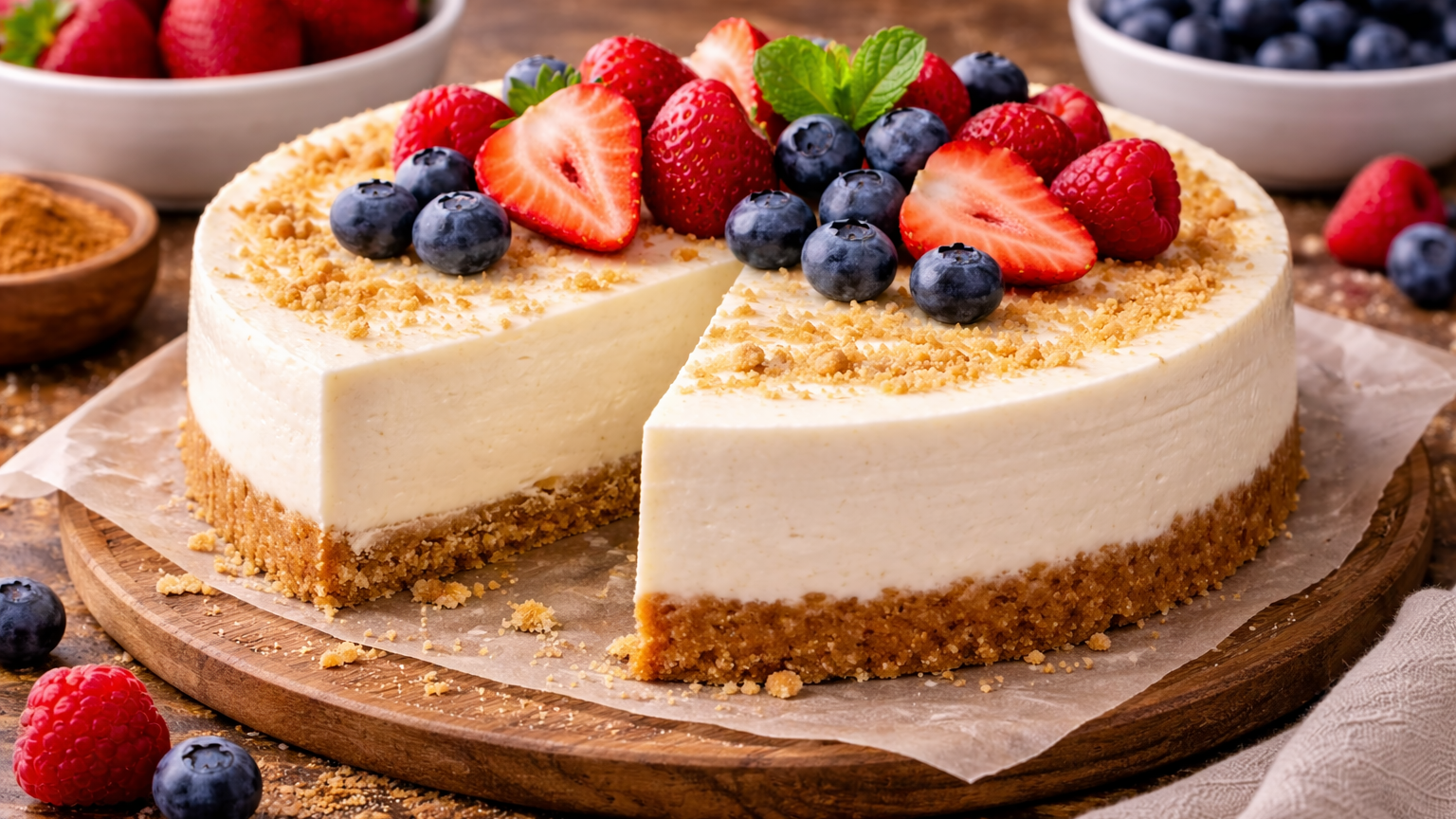 No-Bake Cheesecake