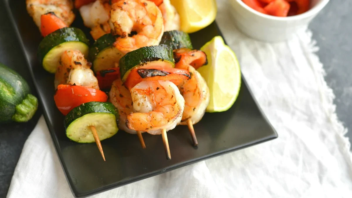 Image of Grilled Shrimp Kebabs