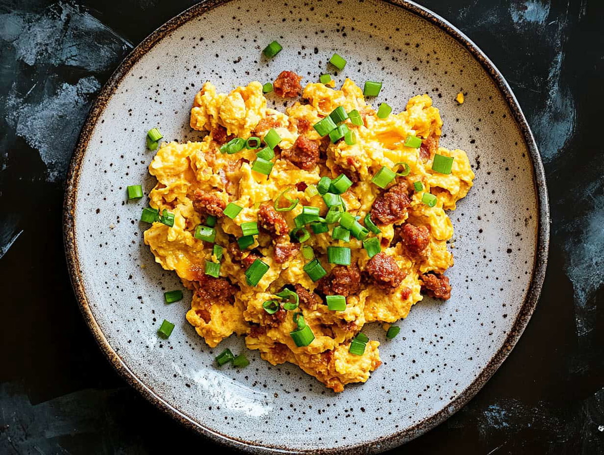 Chorizo con Huevos