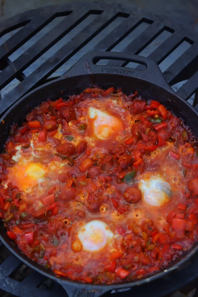 Image of Merguez Sausage Shakshuka – Grillaholic Style