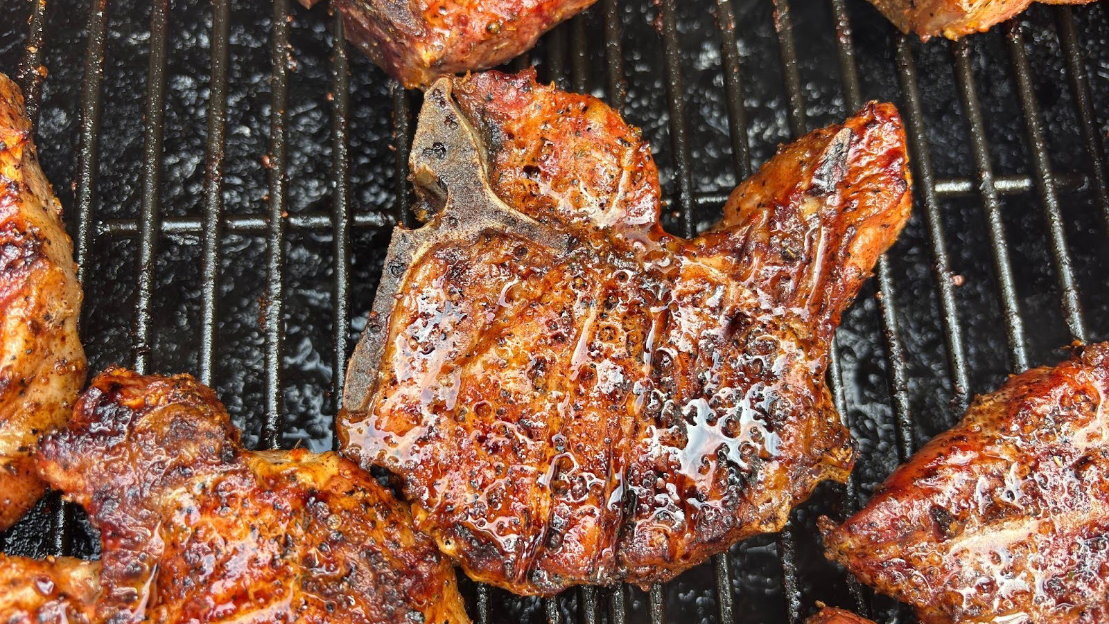 Image of Maple Bacon Reverse-Seared Pork Chops
