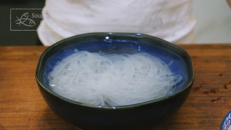 Image of If using dried pho noodles, boil 1.5 liters of water...