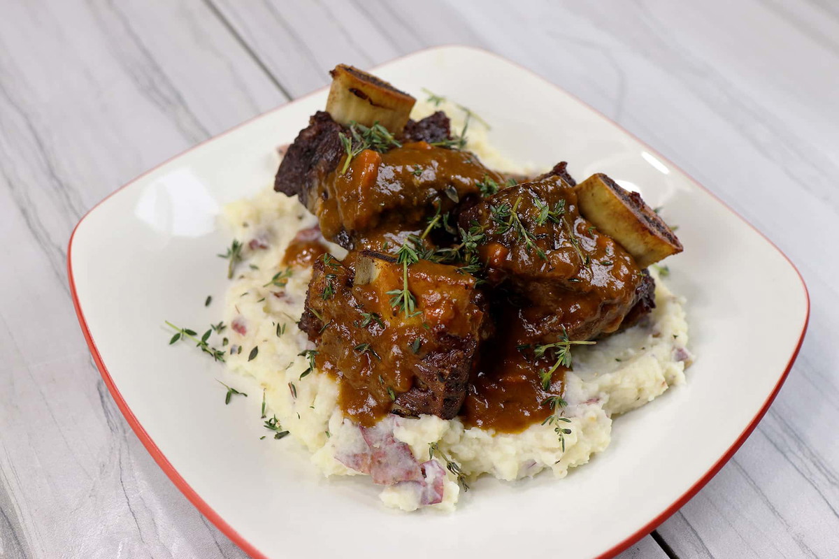 Red Wine Braised Short Ribs