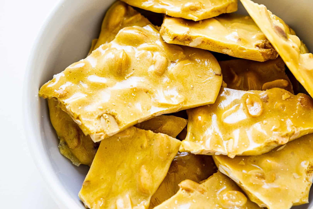 Homemade Peanut Brittle
