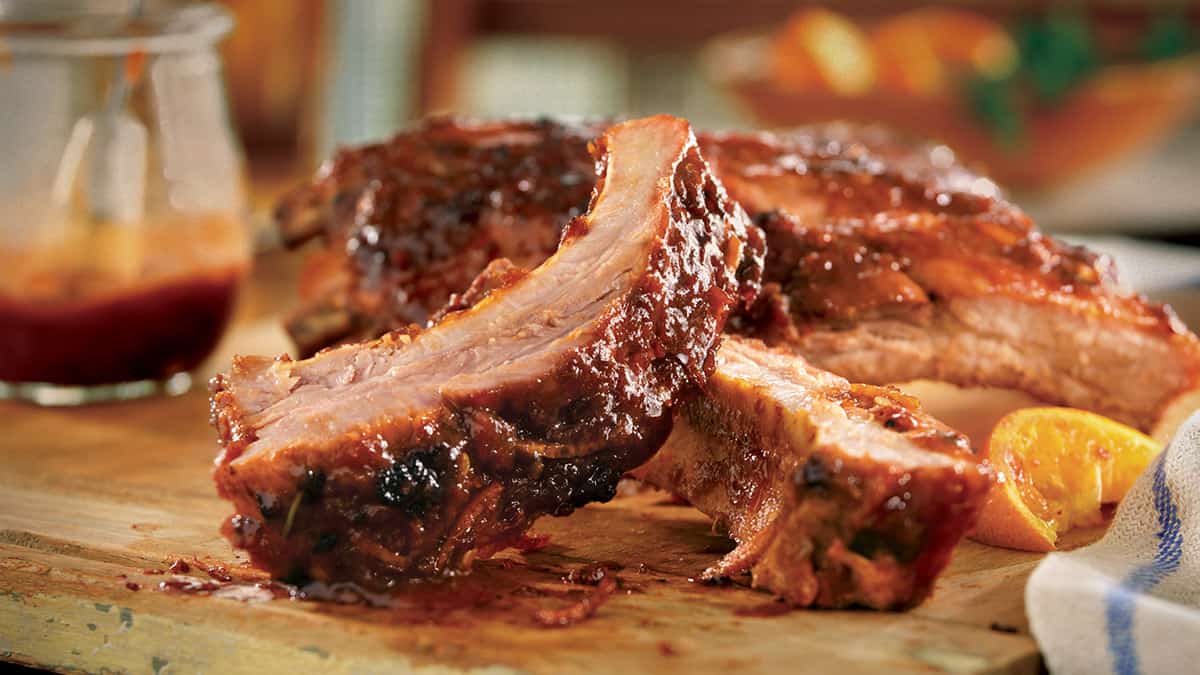 Saucy Chili-Orange Baby Back Ribs