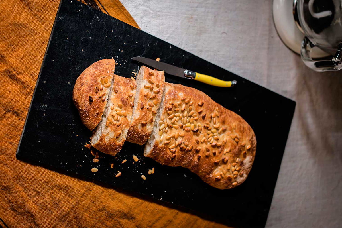 Coca de boulanger traditionnelle